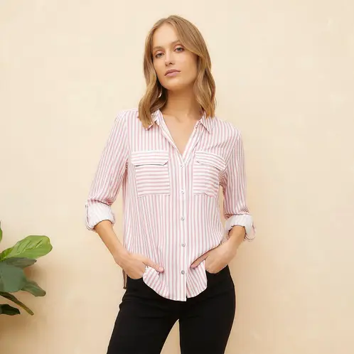 ELLE - Blusa Manga Larga Mujer