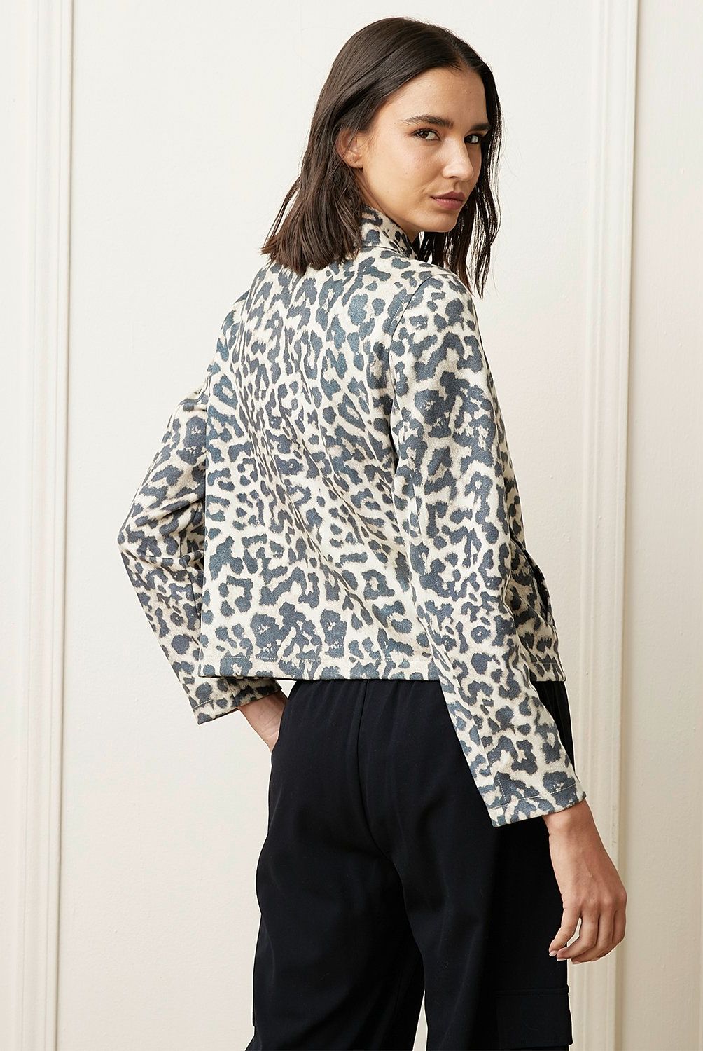 BASEMENT - Chaqueta Basement Casual Mujer Manga Larga Con Botones