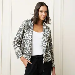 BASEMENT - Chaqueta Casual Mujer Manga Larga Con Botones