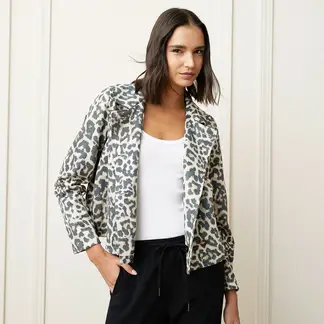 BASEMENT - Chaqueta Casual Mujer Manga Larga Con Botones