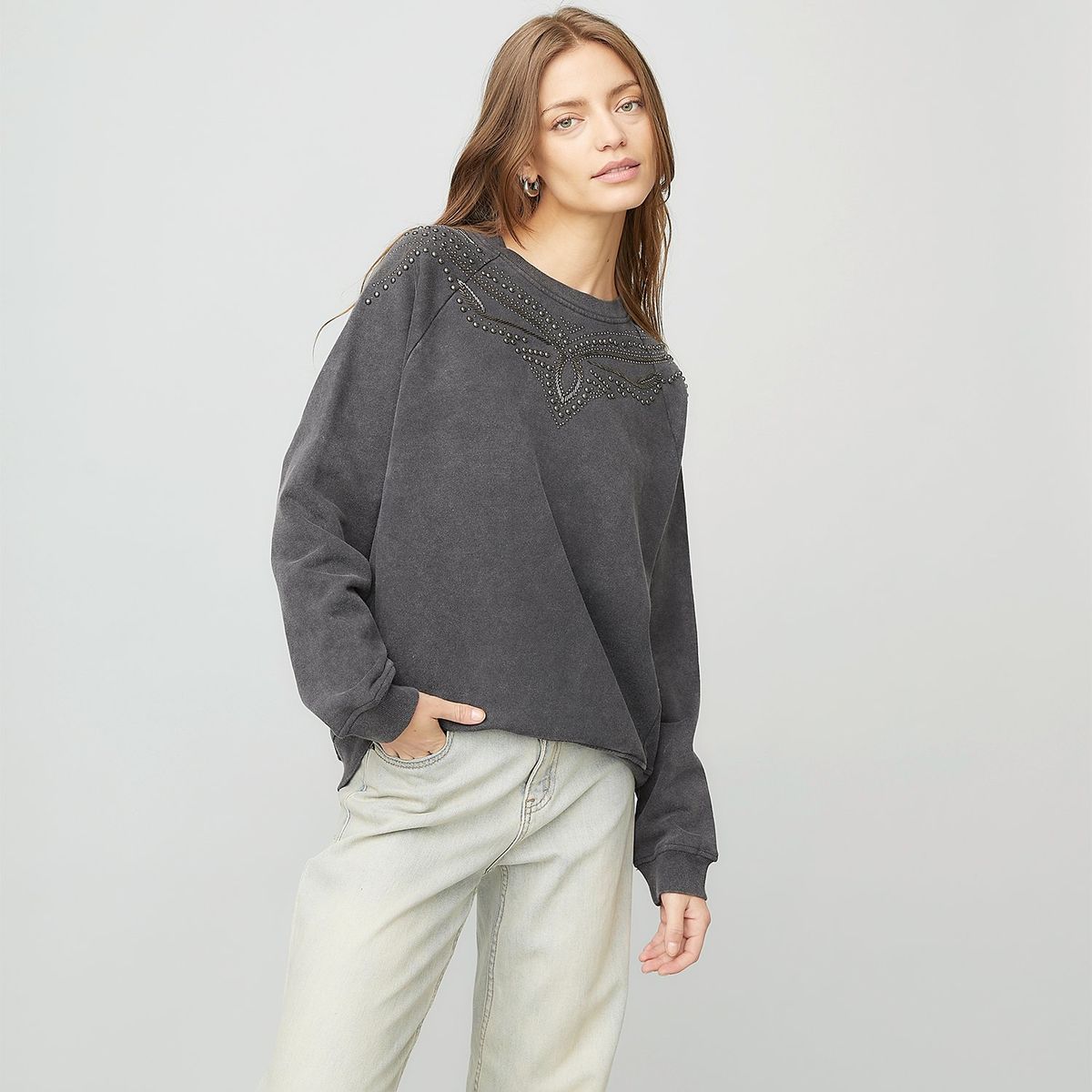 AMERICANINO - Polerón Americanino Manga Larga 100% Algodón