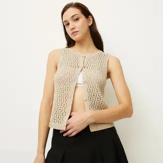 SYBILLA - Polera Mujer Sin Mangas Casual Diseño Liso