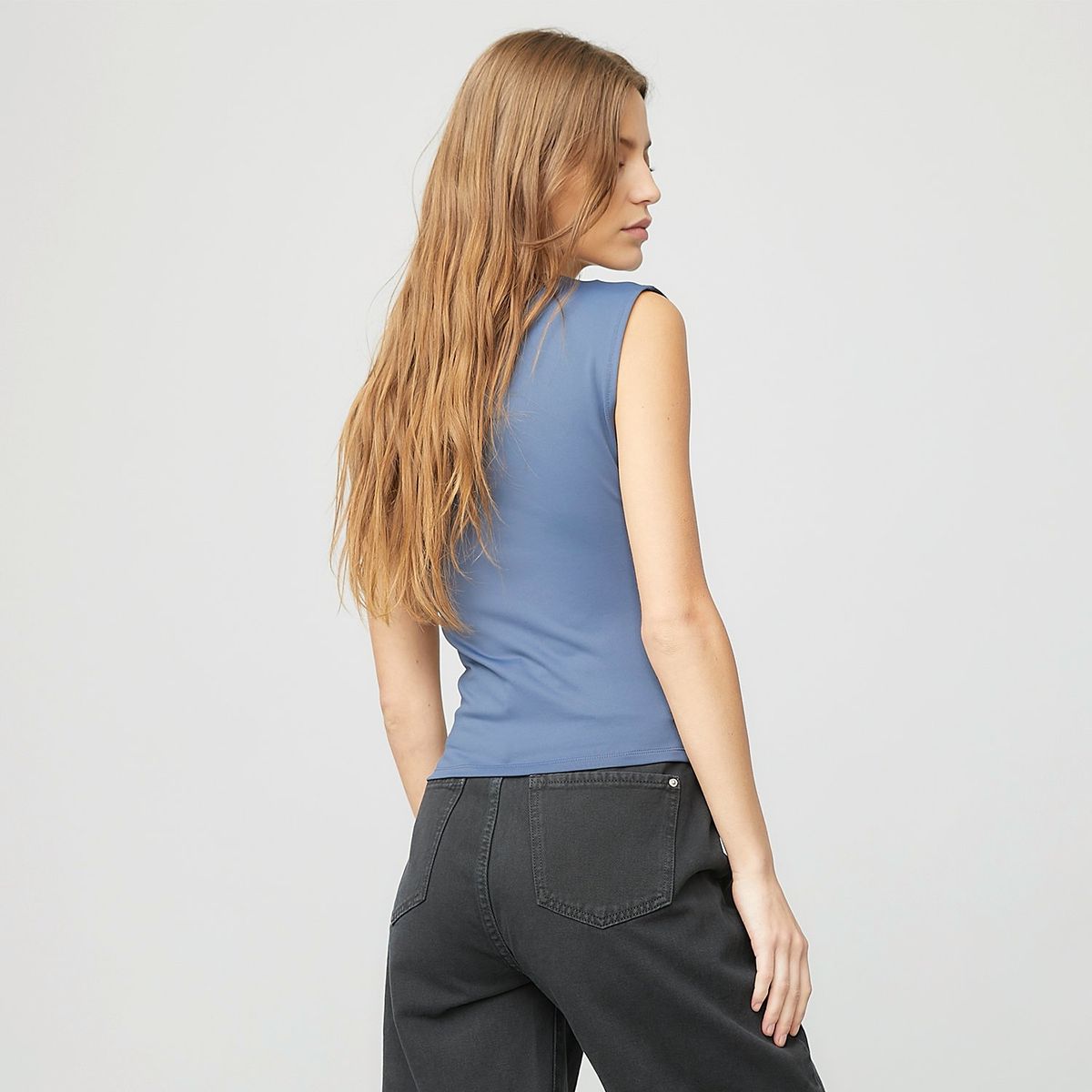 AMERICANINO - Polera Sin Mangas Americanino Mujer Casual