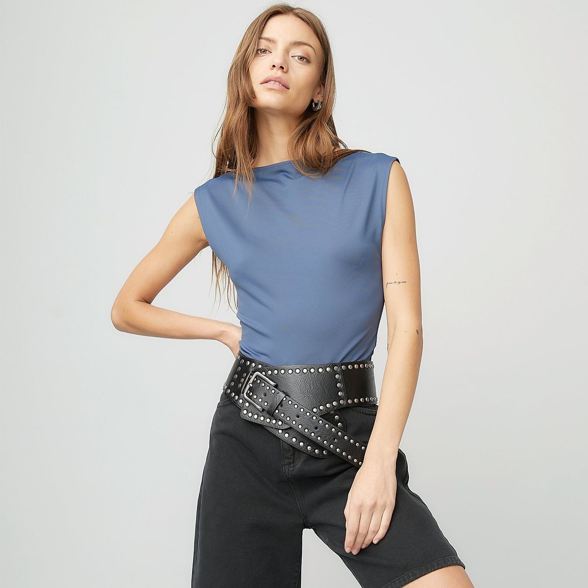 AMERICANINO - Polera Sin Mangas Americanino Mujer Casual