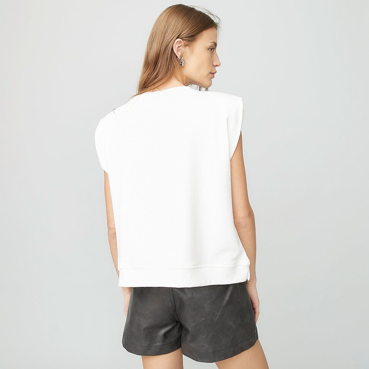 AMERICANINO - Polera Americanino Sin Mangas Algodón Mujer con Diseño