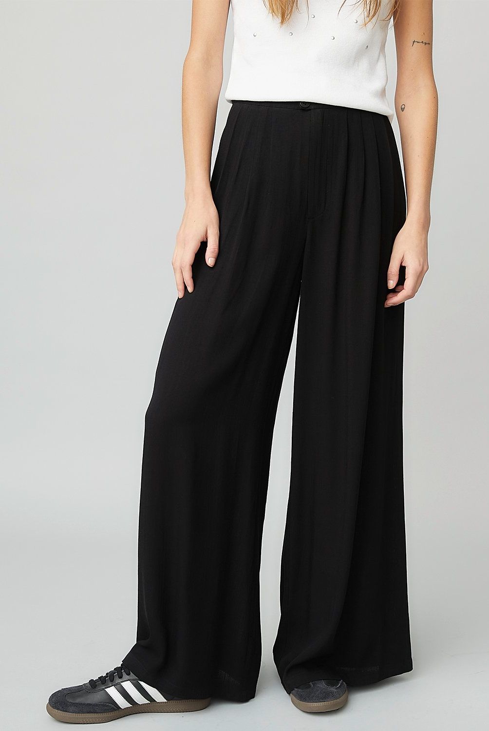 AMERICANINO - Pantalón Americanino Palazzo Mujer Viscosa Estampado