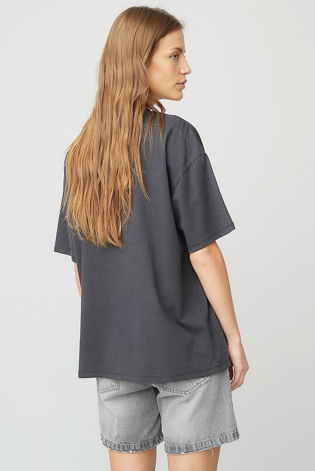 AMERICANINO - Polera Americanino Algodón Manga Corta Mujer Diseño Estampado