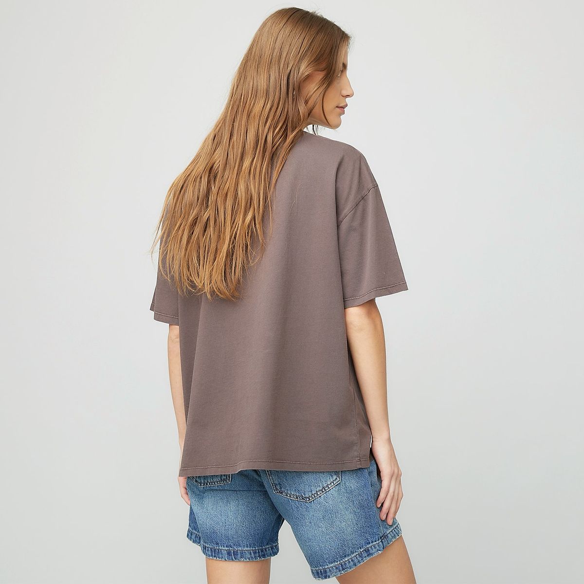 AMERICANINO - Polera Americanino Algodón Manga Corta Mujer Diseño Estampado