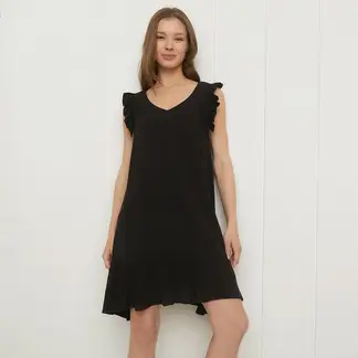 UNIVERSITY CLUB - Vestido Mujer Viscosa Estampado Animal Print