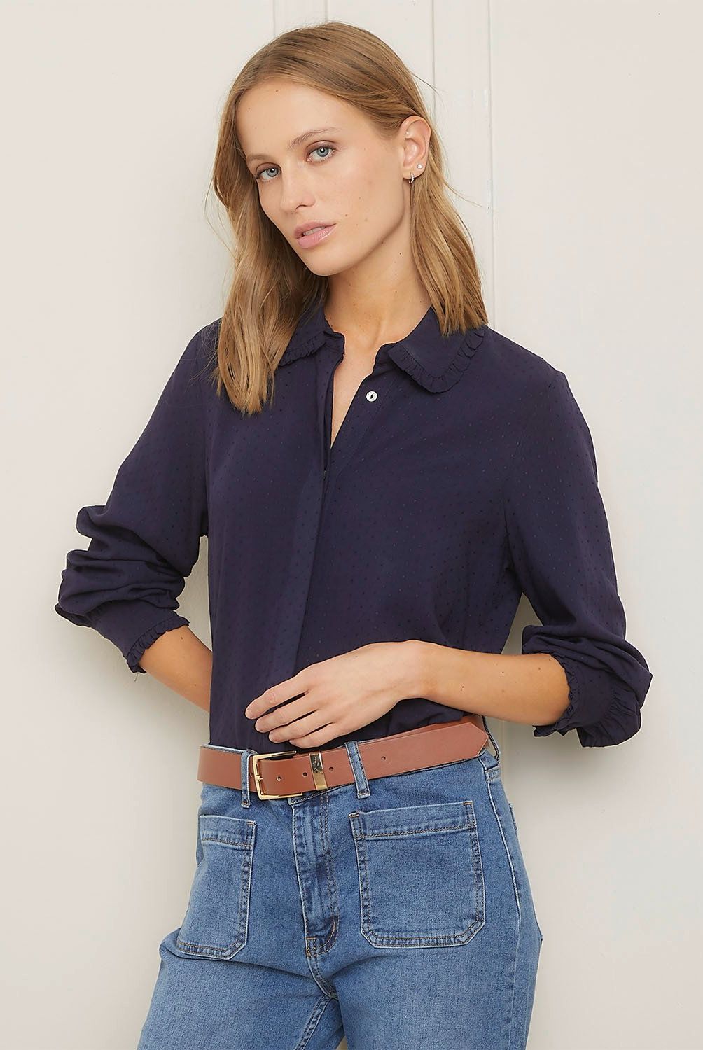 BASEMENT - Blusa Manga Larga Mujer Basement