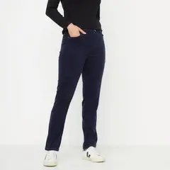 NEWPORT - Pantalón Cotelé Recto Mujer