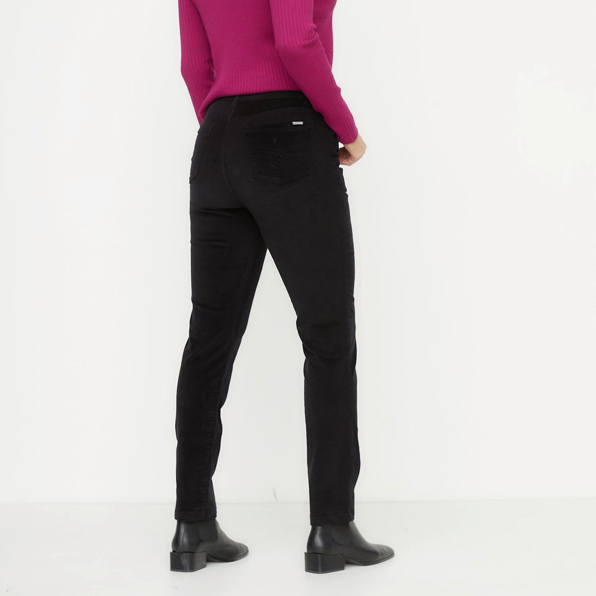 NEWPORT - Pantalón Cotelé Recto Mujer Newport