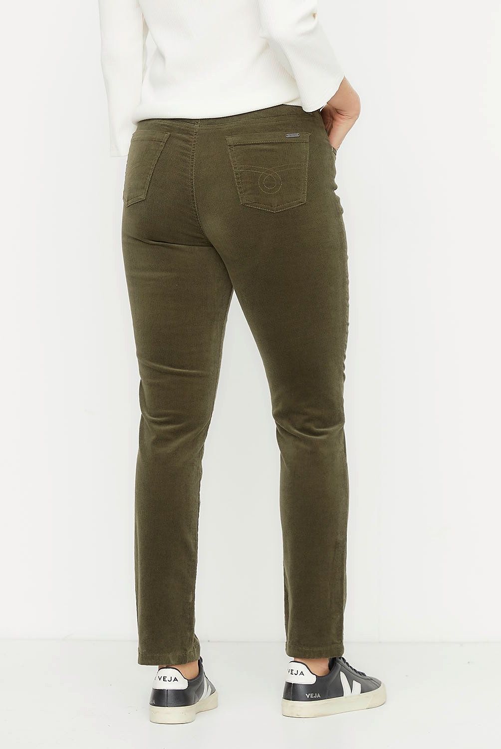 NEWPORT - Pantalón Cotelé Recto Mujer Newport