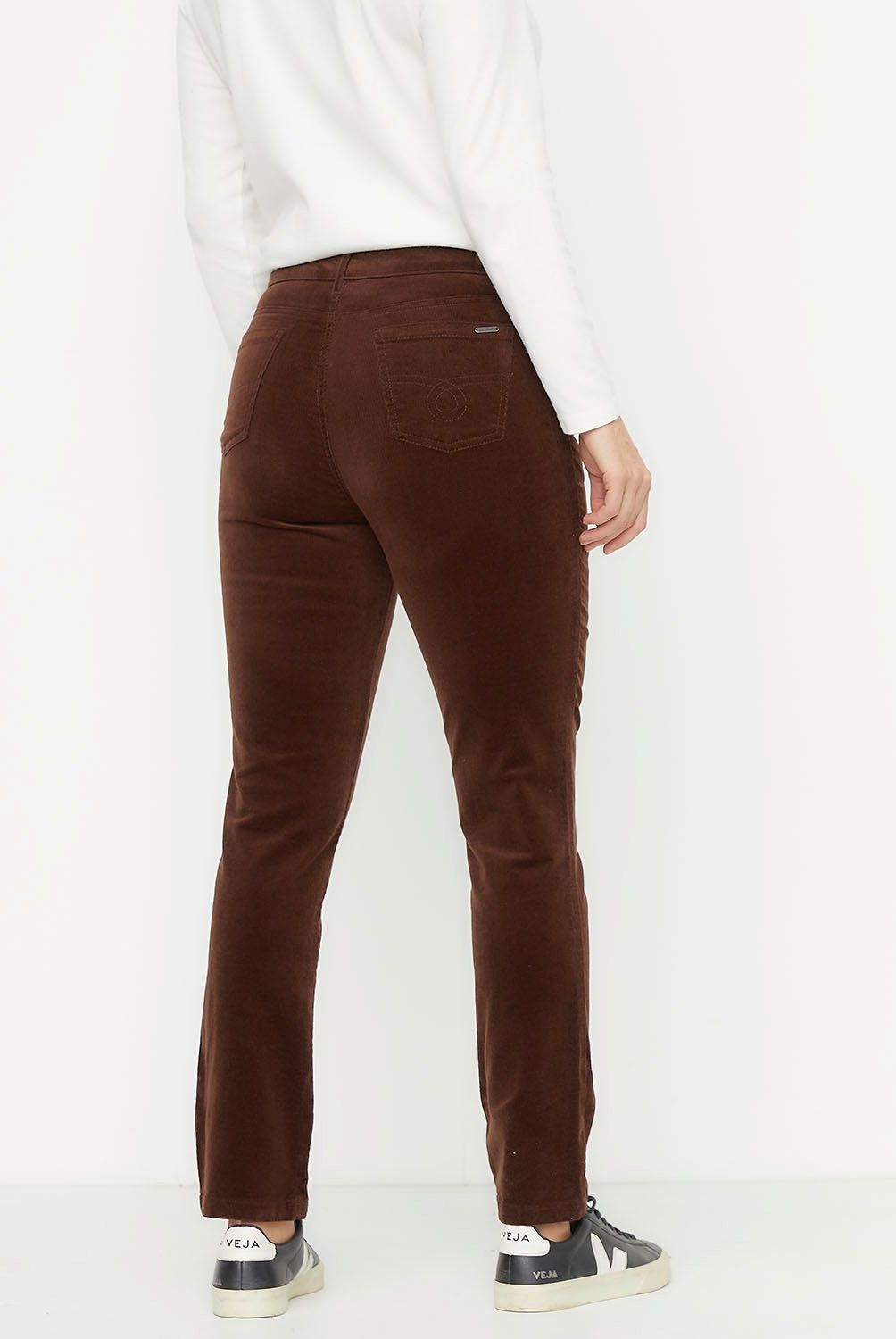 NEWPORT - Pantalón Cotelé Recto Mujer Newport