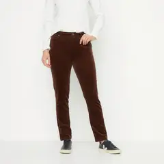 NEWPORT - Pantalón Cotelé Recto Mujer