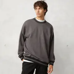 BEARCLIFF - Polerón Crew Neck Relaxed Fit Hombre