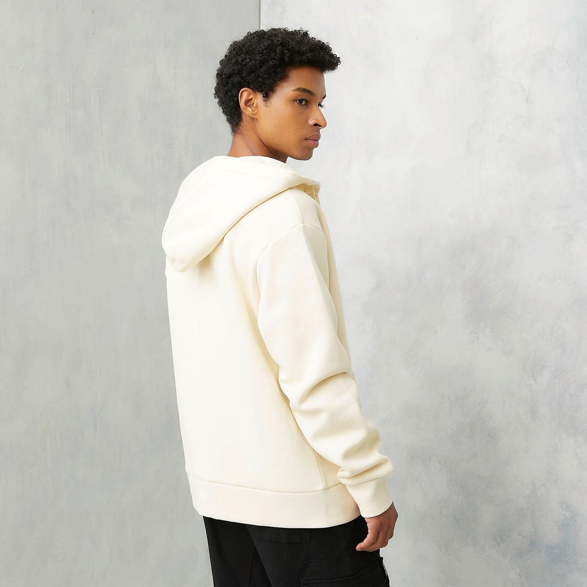 STARTER - Polerón Cierre Relaxed Fit Hombre Starter