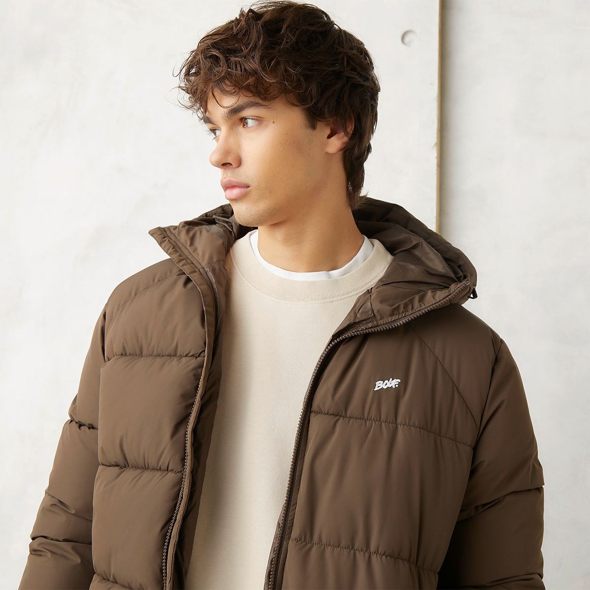 BEARCLIFF - Parka Manga Larga Hombre Bearcliff