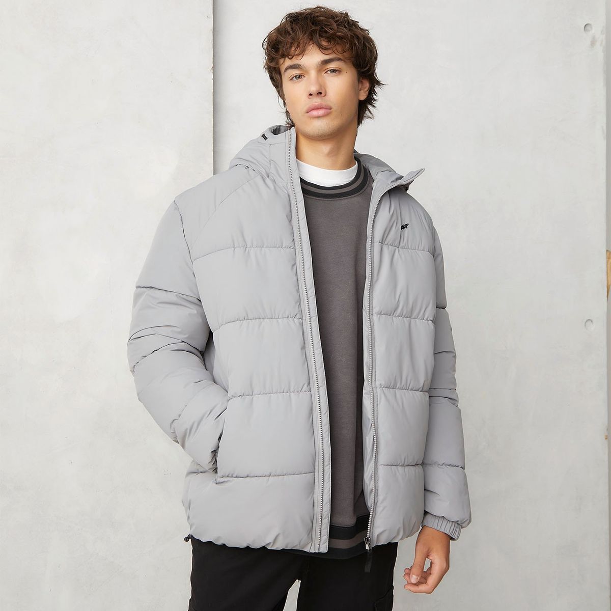 BEARCLIFF - Parka Manga Larga Hombre Bearcliff