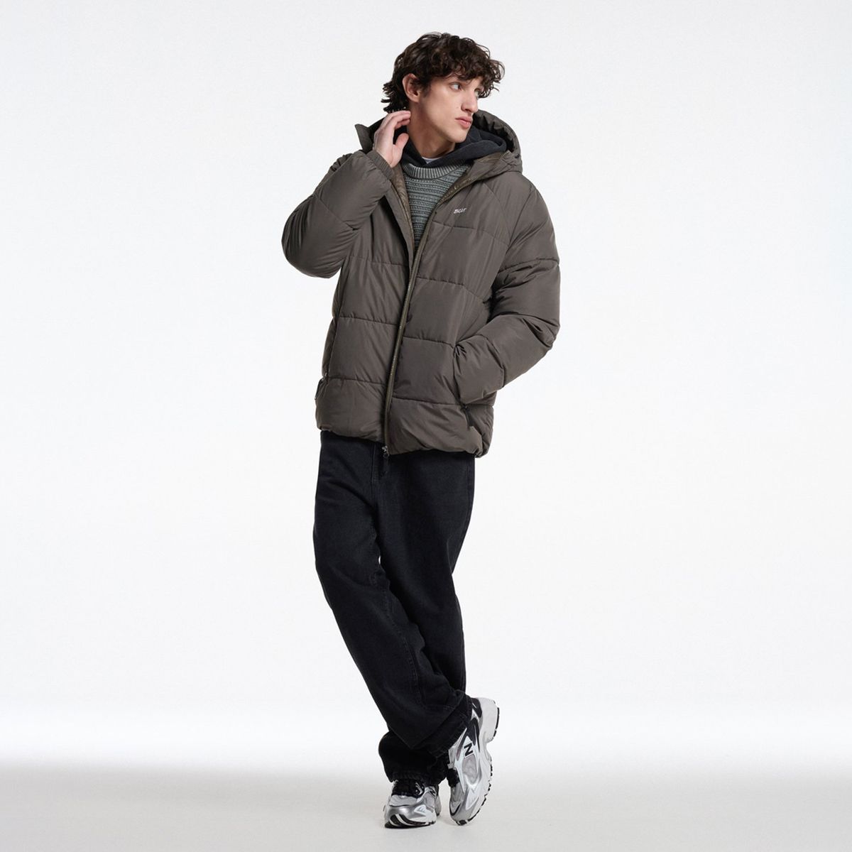 BEARCLIFF - Parka Manga Larga Hombre Bearcliff