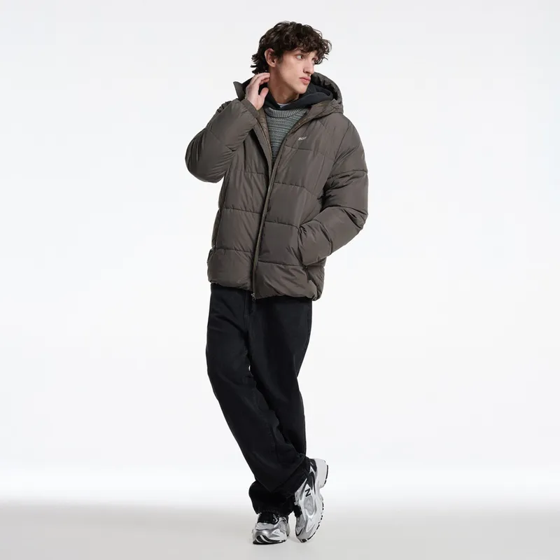 BEARCLIFF - Parka Manga Larga Hombre Bearcliff
