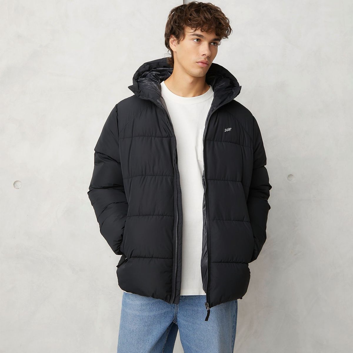 BEARCLIFF - Parka Manga Larga Hombre Bearcliff