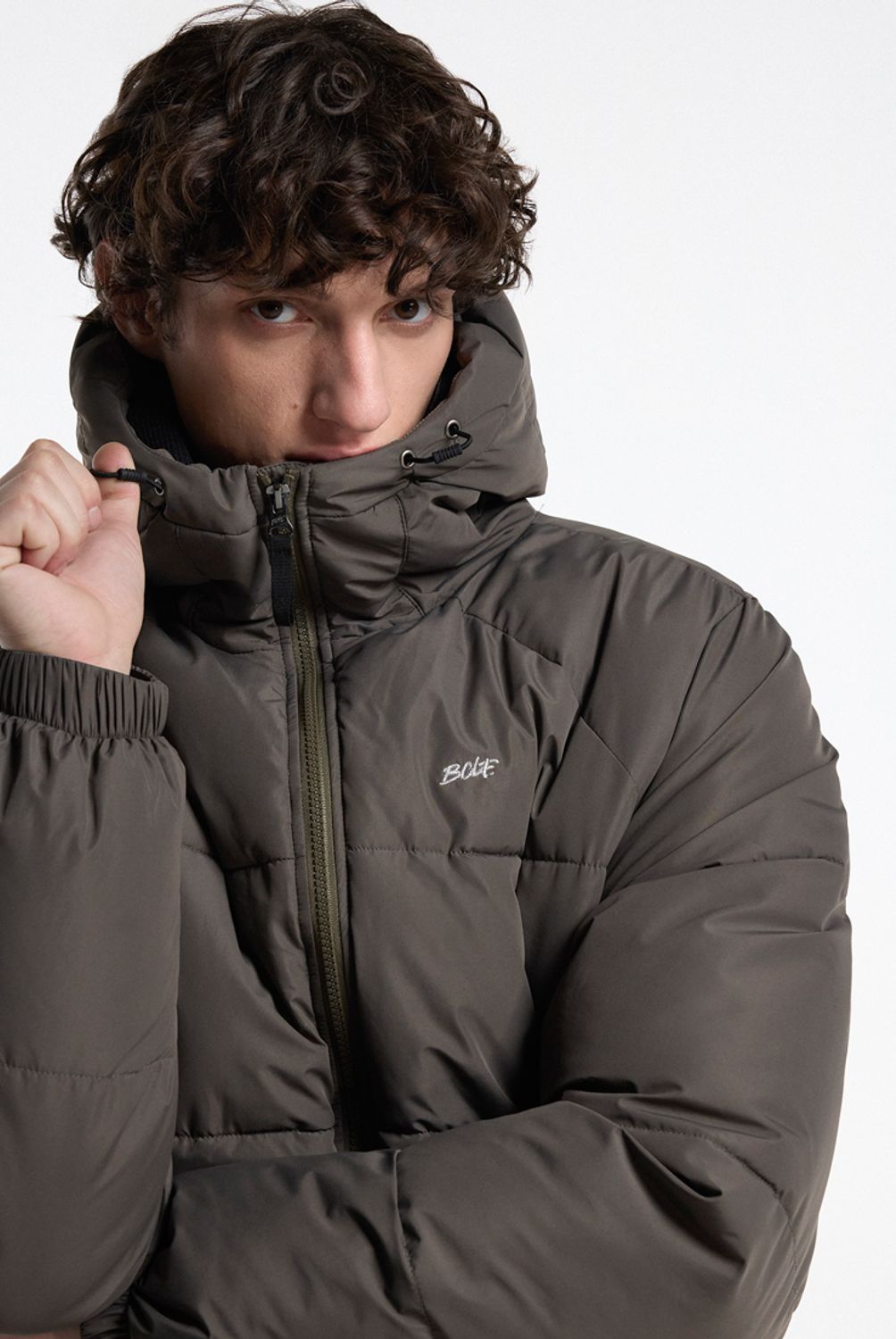 BEARCLIFF - Parka Manga Larga Hombre Bearcliff