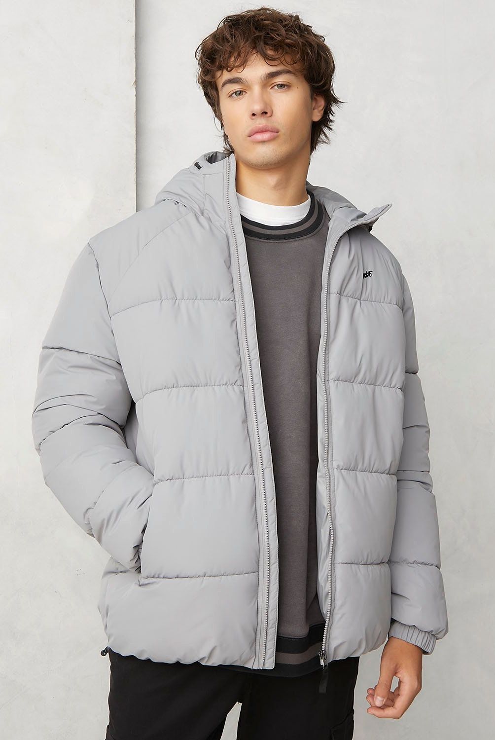 BEARCLIFF - Parka Manga Larga Hombre Bearcliff