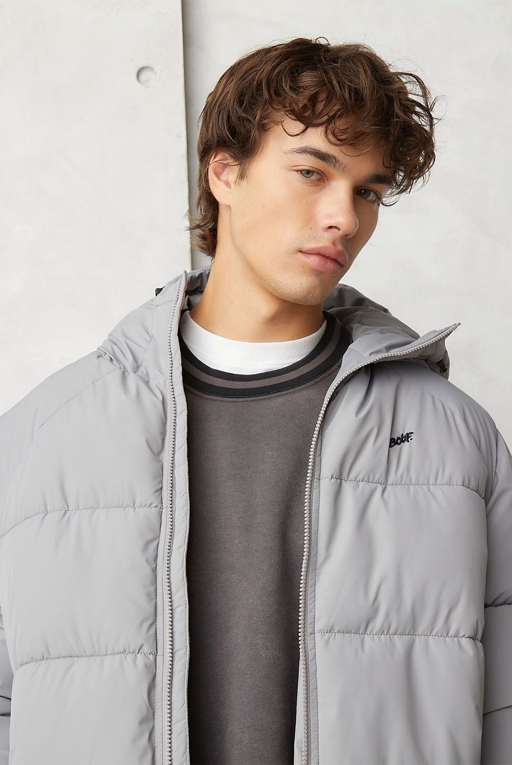 BEARCLIFF - Parka Manga Larga Hombre Bearcliff