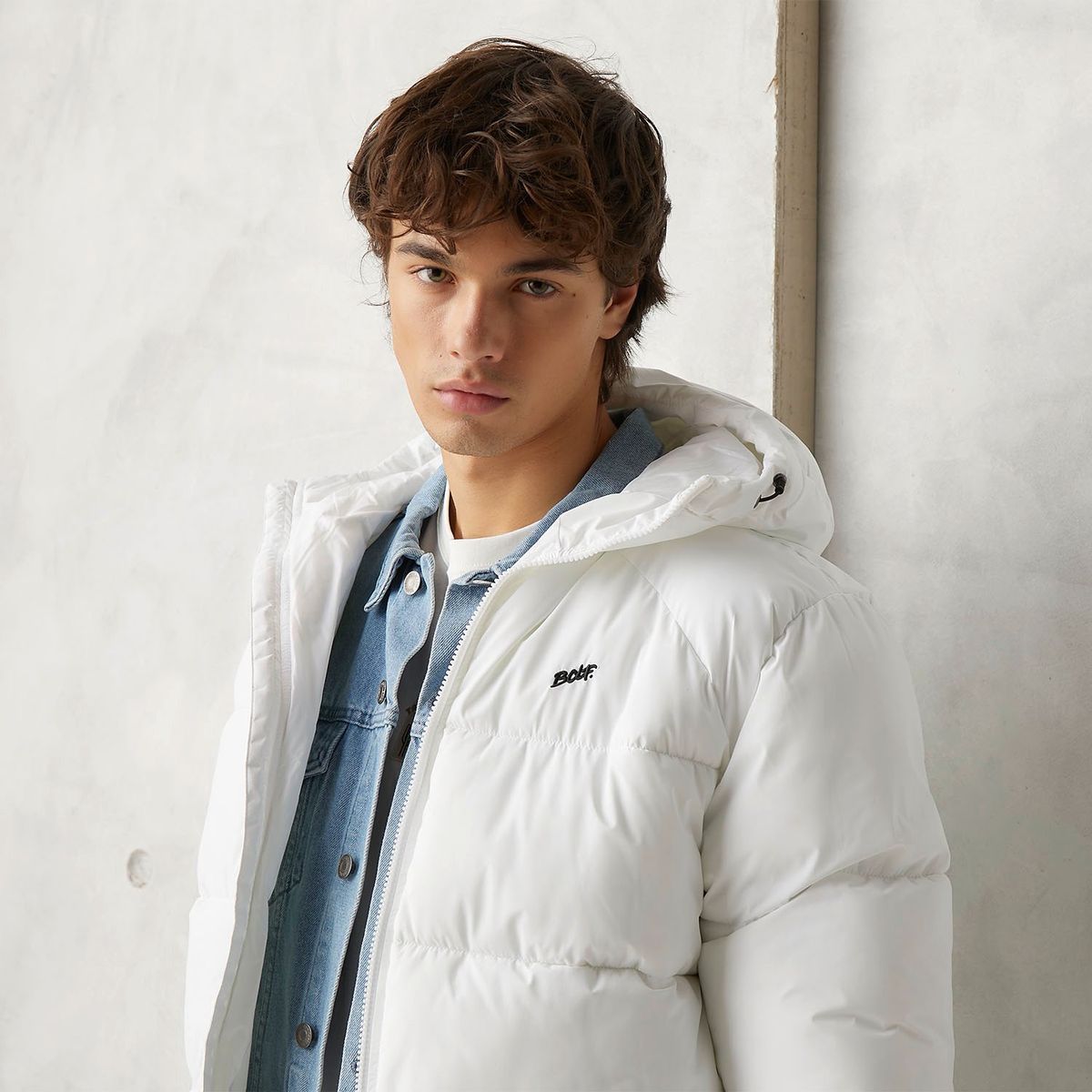 BEARCLIFF - Parka Manga Larga Hombre Bearcliff