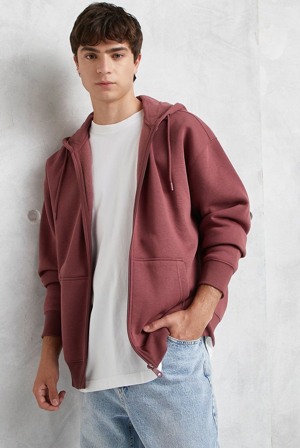BEARCLIFF - Polerón Canguro Bearcliff Relaxed Fit Hombre Algodón