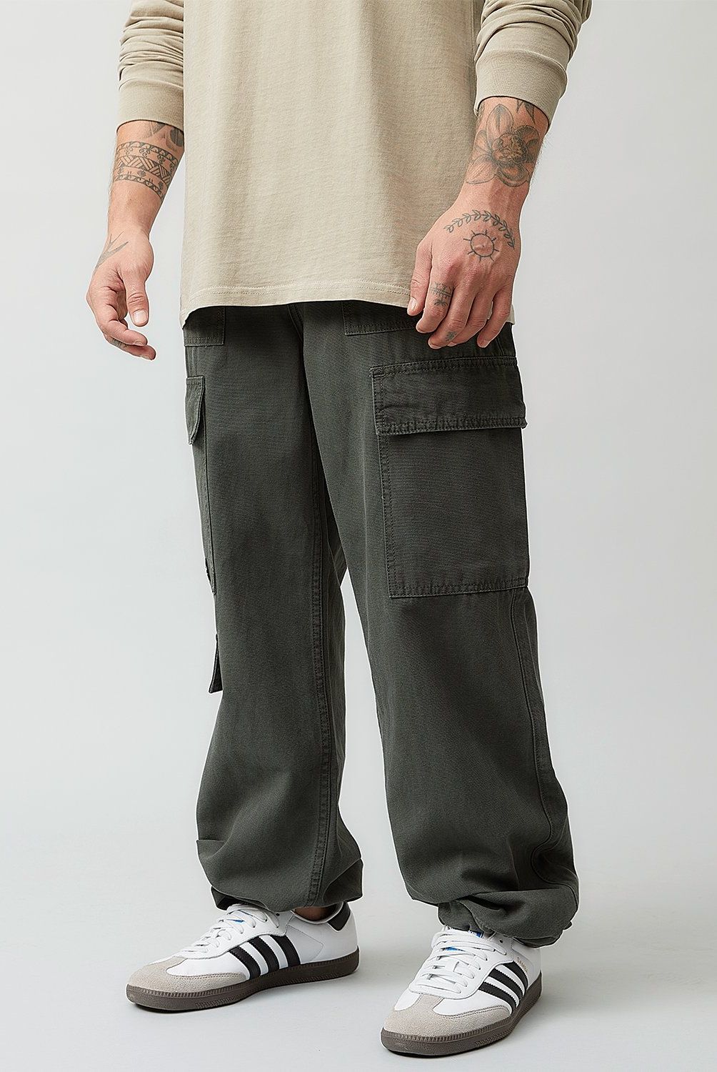 AMERICANINO - Pantalón Cargo Straight Americanino Hombre Algodón Casual