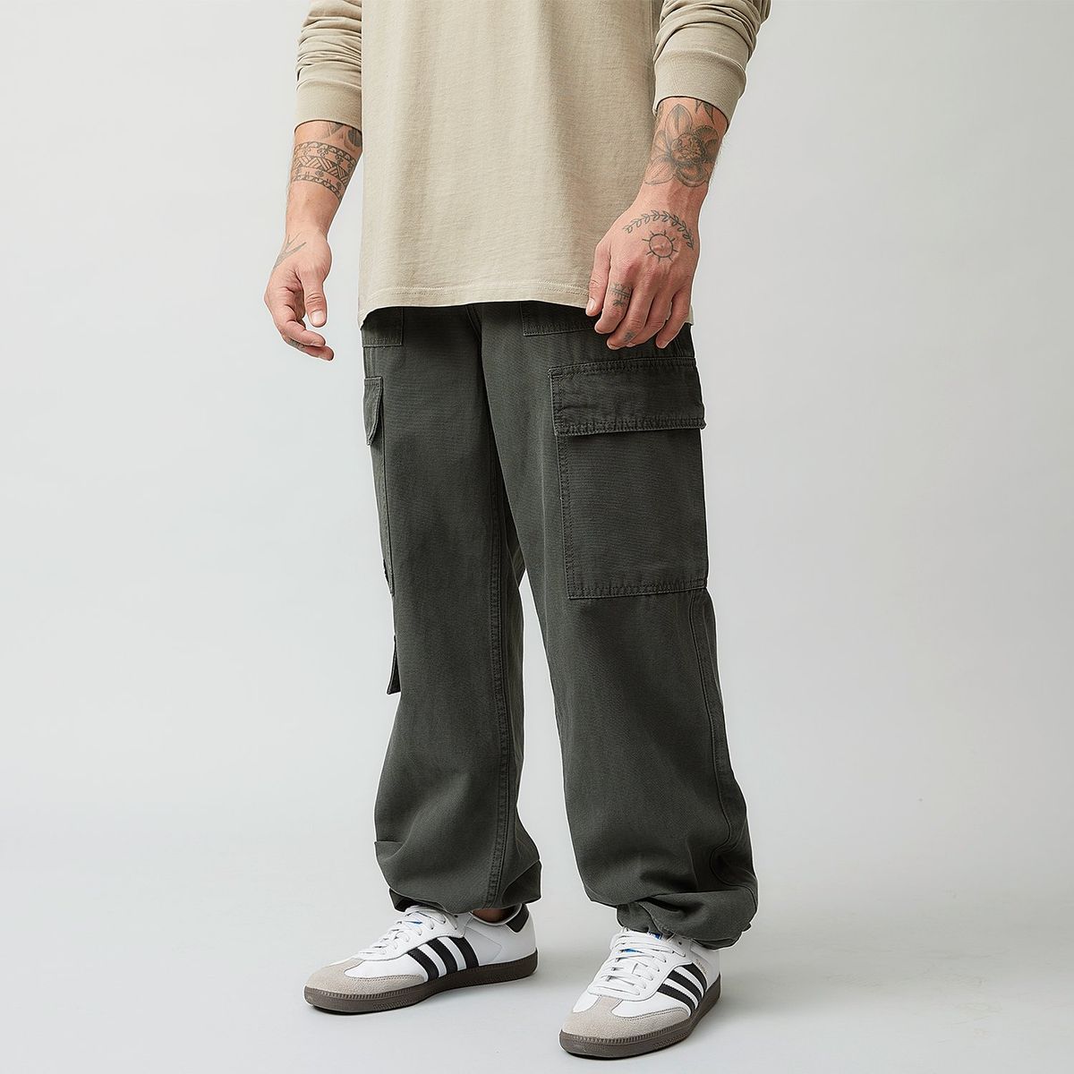 AMERICANINO - Pantalón Cargo Straight Americanino Hombre Algodón Casual
