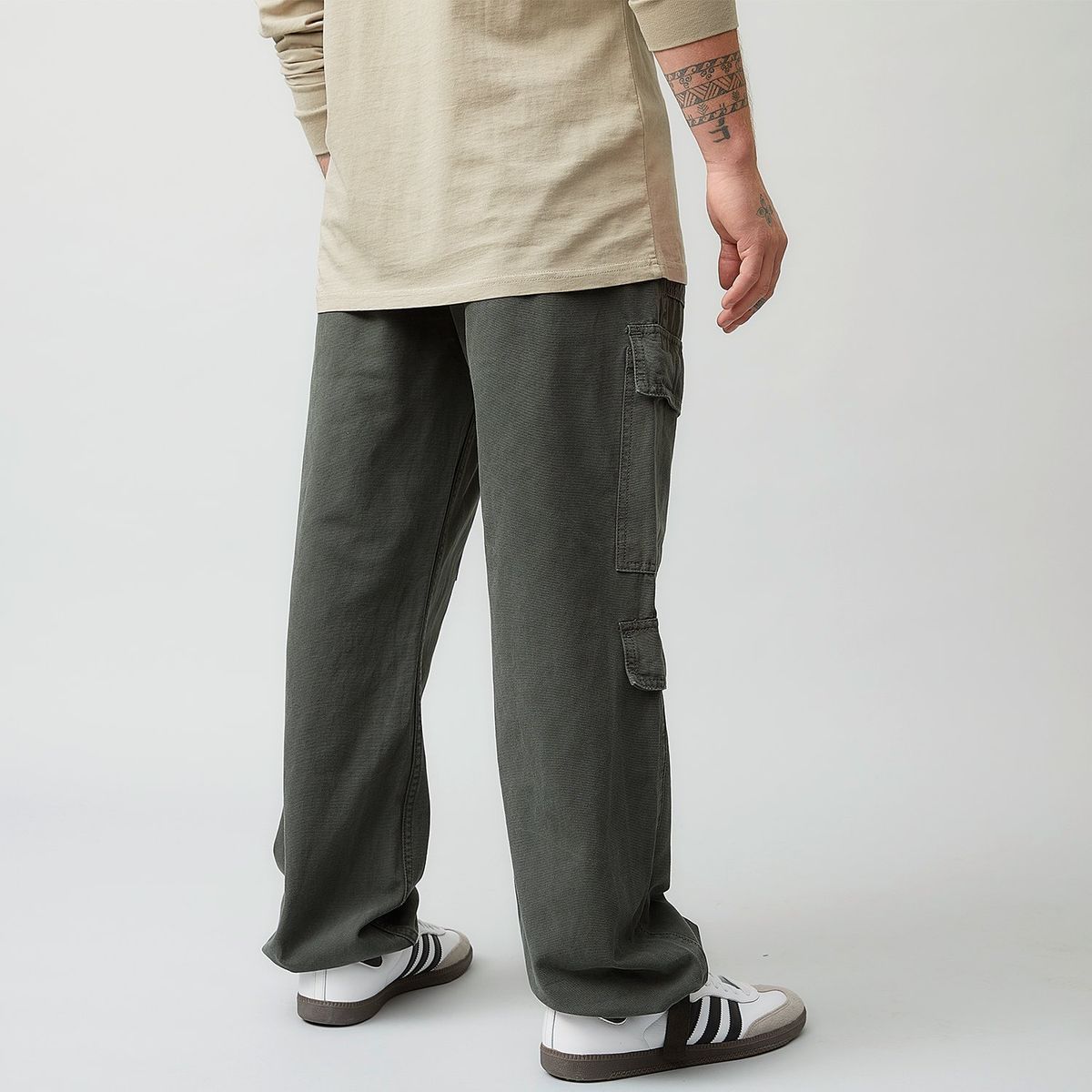 AMERICANINO - Pantalón Cargo Straight Americanino Hombre Algodón Casual