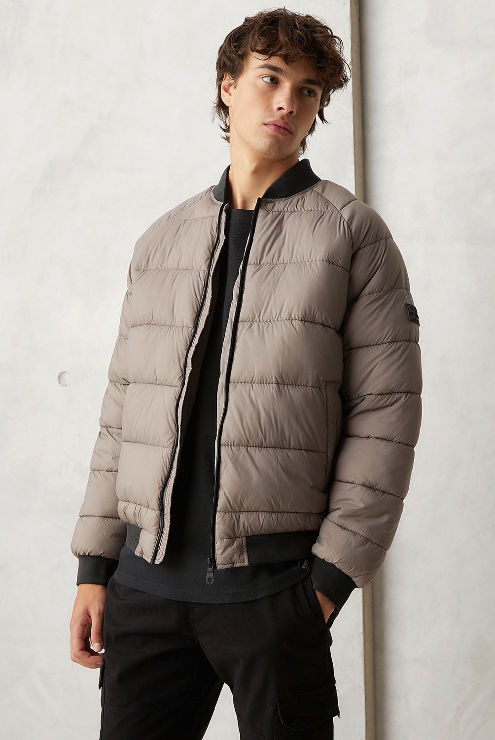 BEARCLIFF - Parka Bomber Hombre Bearcliff