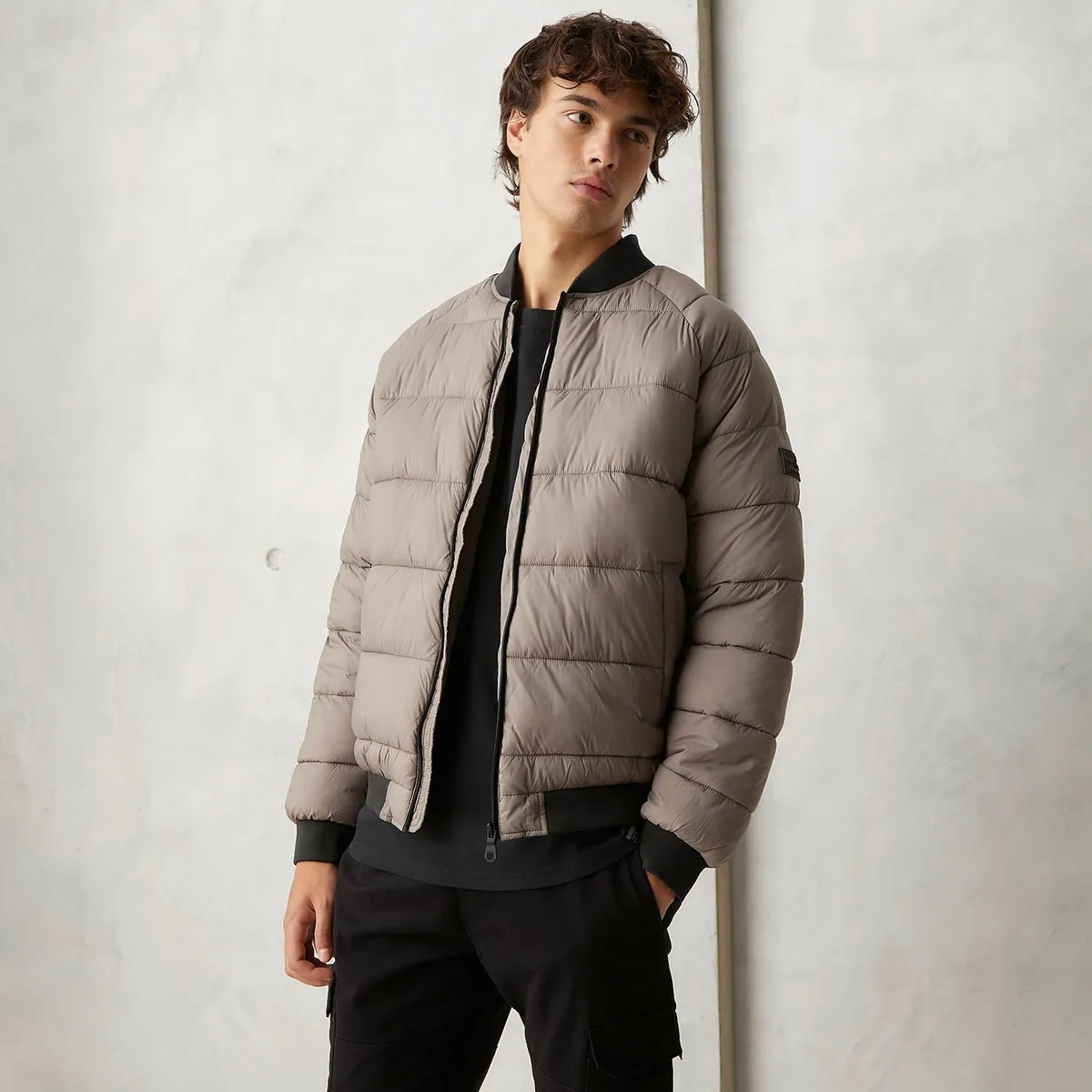 BEARCLIFF - Parka Bomber Hombre Bearcliff