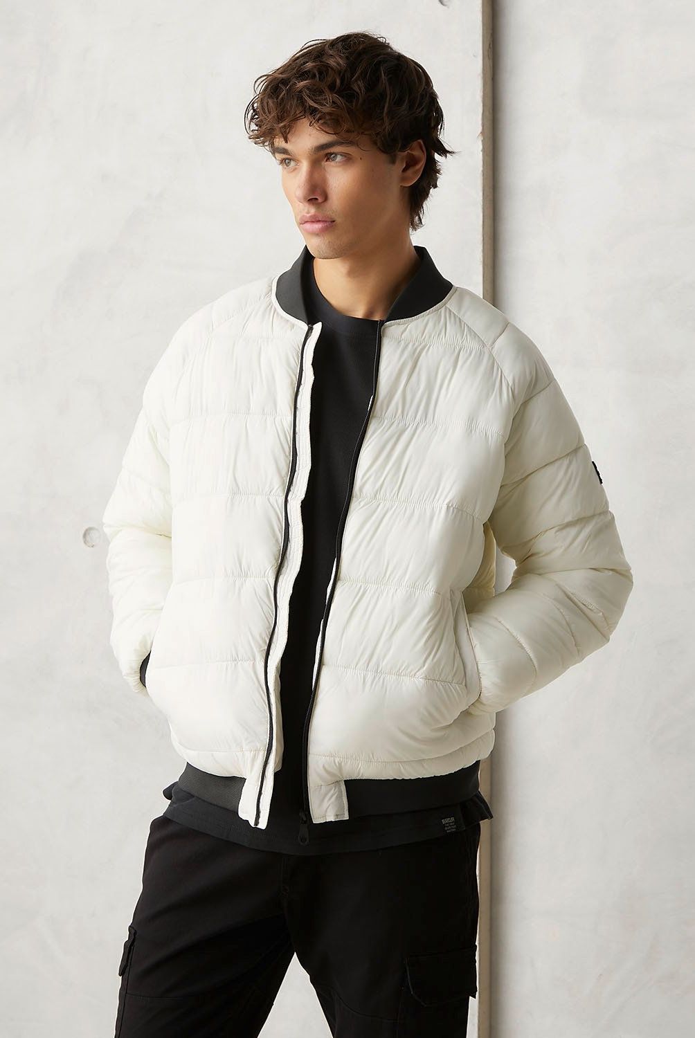 BEARCLIFF - Parka Bomber Hombre Bearcliff