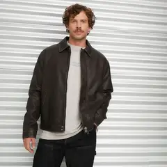 AMERICANINO - Chaqueta Pu Acolchada Hombre