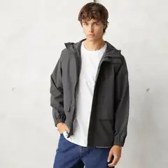 BEARCLIFF - Cortaviento Relaxed Fit Hombre