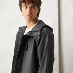 BEARCLIFF - Cortaviento Relaxed Fit Hombre