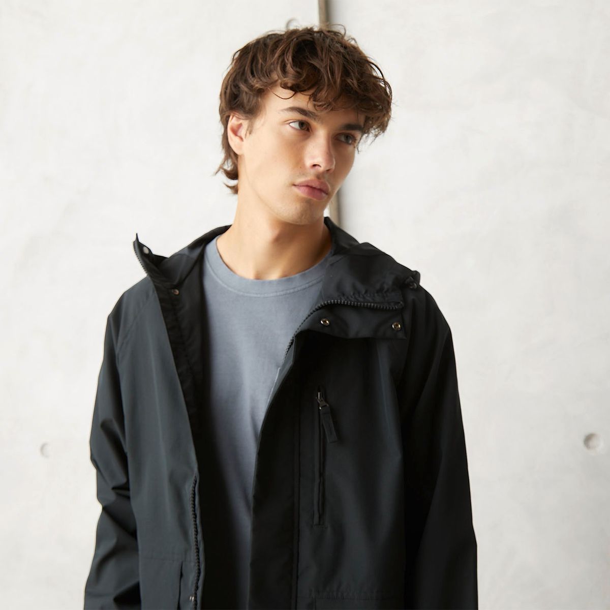 BEARCLIFF - Cortaviento Relaxed Fit Hombre Bearcliff