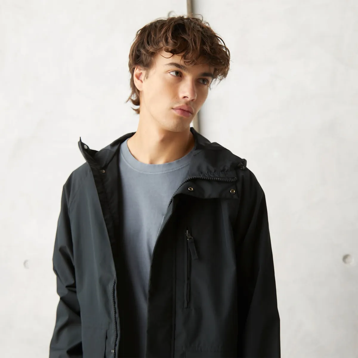 BEARCLIFF - Cortaviento Relaxed Fit Hombre Bearcliff