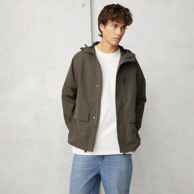 BEARCLIFF - Cortaviento Relaxed Fit Hombre Bearcliff