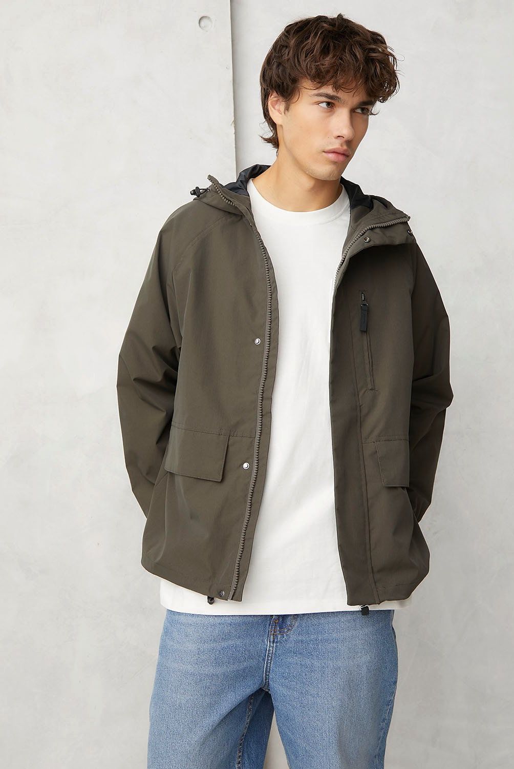 BEARCLIFF - Cortaviento Relaxed Fit Hombre Bearcliff
