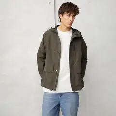 BEARCLIFF - Cortaviento Relaxed Fit Hombre