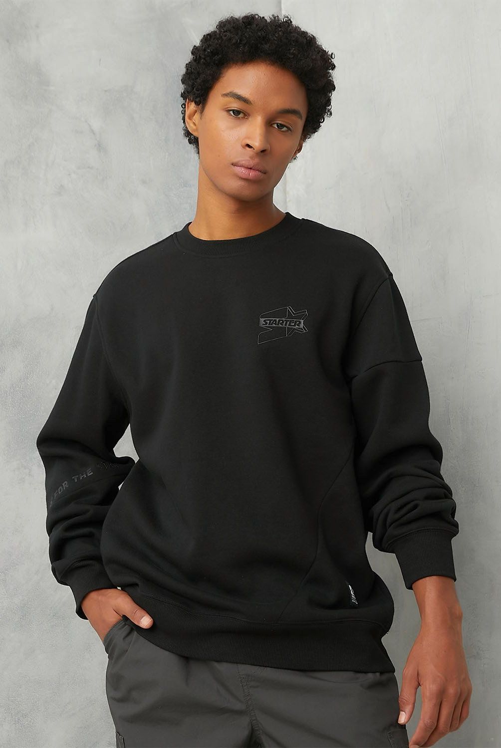 STARTER - Polerón Crew Neck Algodón Hombre Starter