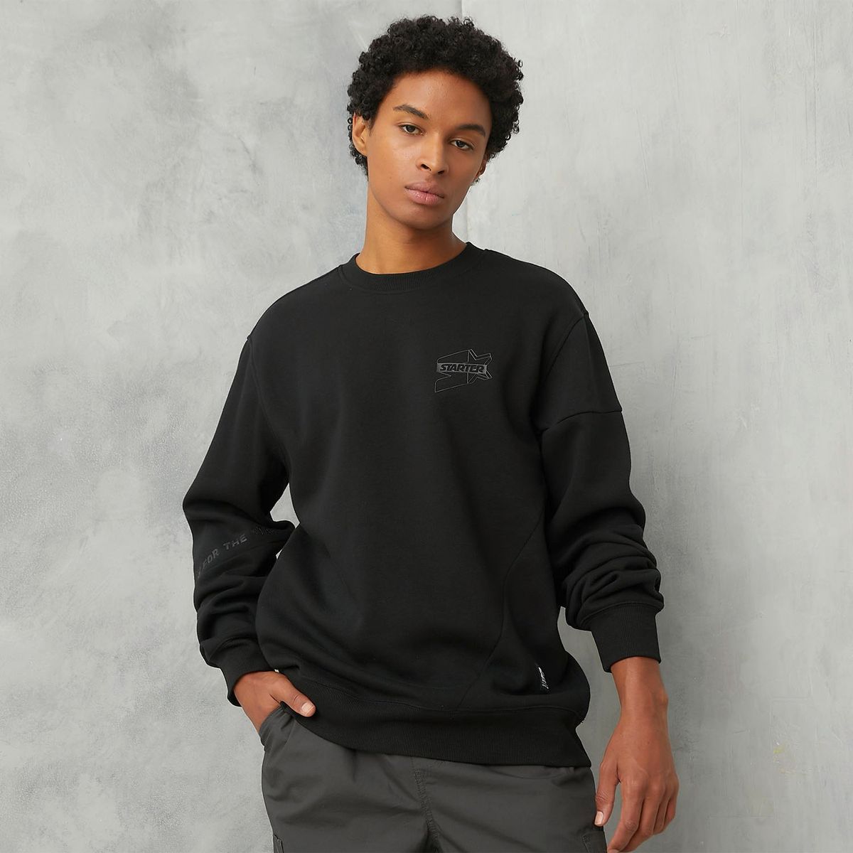 STARTER - Polerón Crew Neck Algodón Hombre Starter