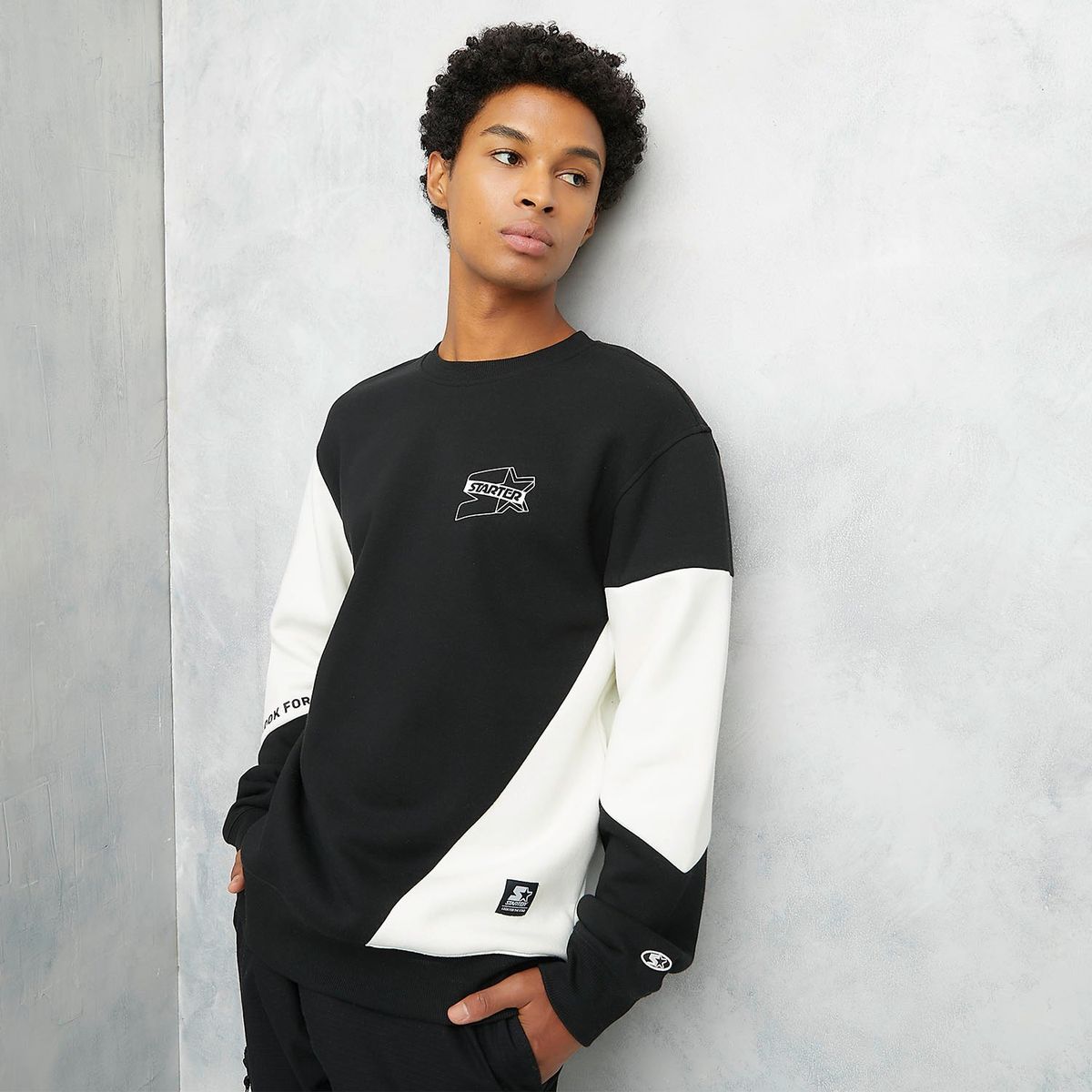 STARTER - Polerón Crew Neck Algodón Hombre Starter