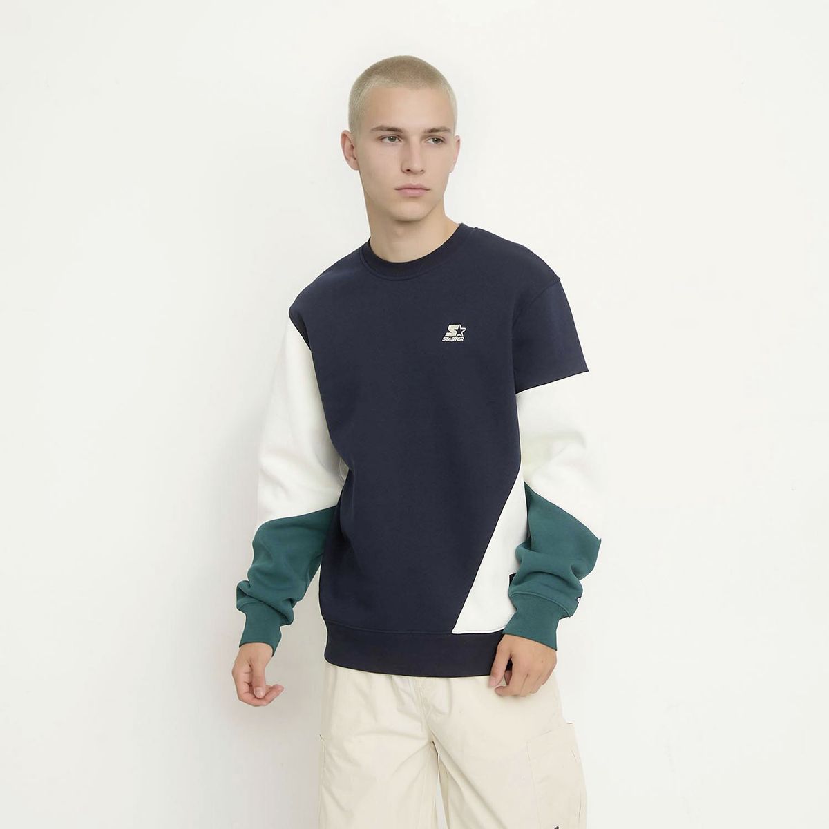 STARTER - Polerón Crew Neck Algodón Hombre Starter