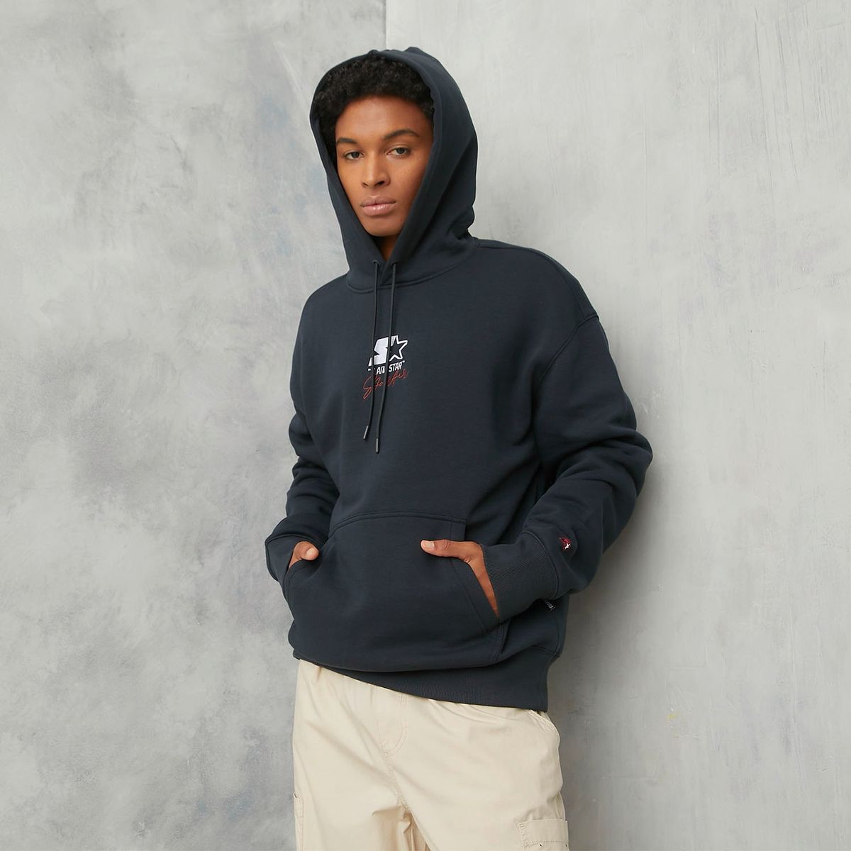 STARTER - Polerón Canguro Relaxed Fit Hombre Starter